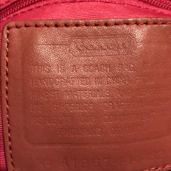 Used bag by coach - Picture 4 of 8